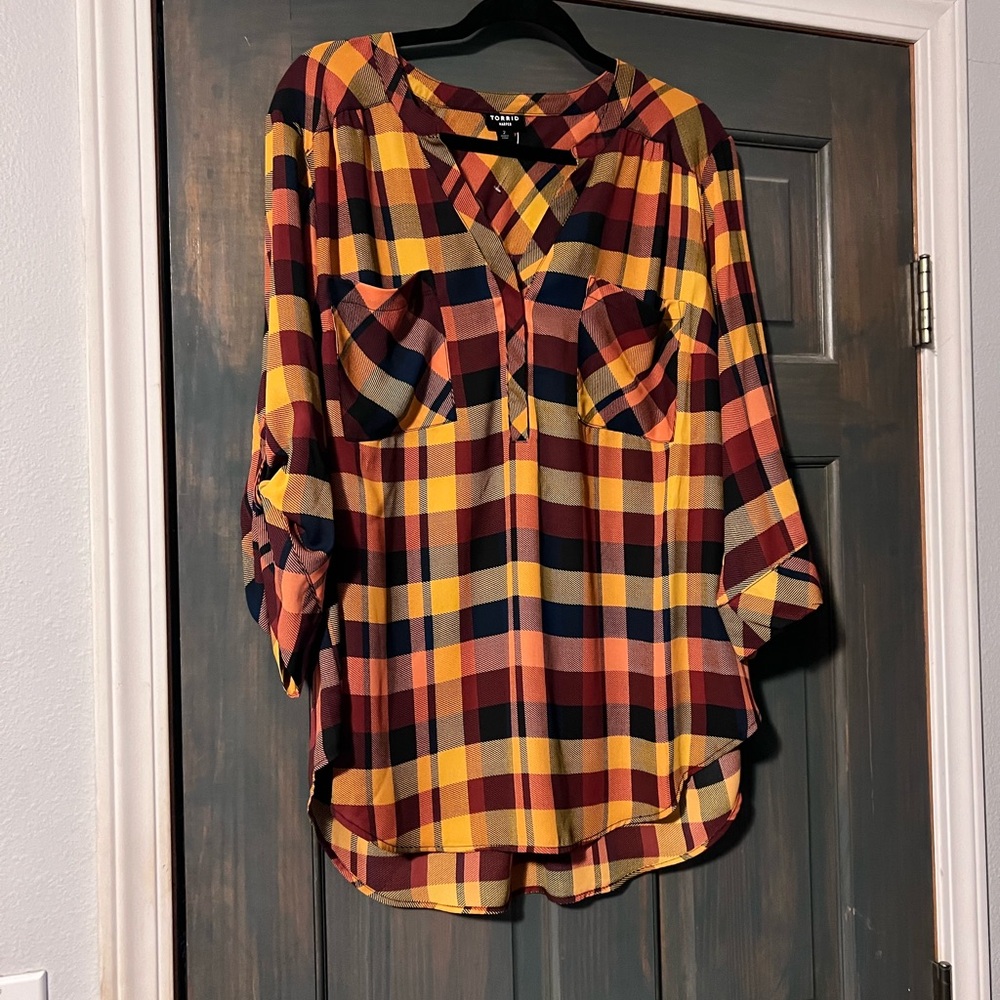 Torrid 2x Harper Blouse